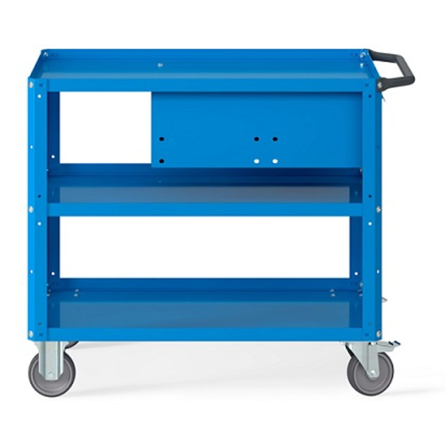 Vendita online Carrello Clever 1020 Large mm.1024x615x847H - Blu RAL5012